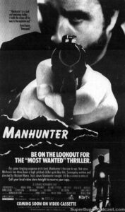 MANHUNTER- Newspaper ad. January 25, 1987.