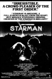 STARMAN- Newspaper ad. January 6, 1985.