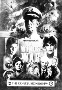 THE WINDS OF WAR- Television guide ad. February 13, 1983.