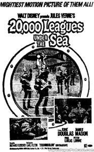 20,000 LEAGUES UNDER THE SEA- Newspaper ad. May 31, 1971. Caped Wonder Stuns City!