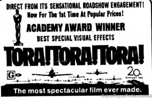 TORA! TORA! TORA!- Newspaper ad. May 31, 1971. Caped Wonder Stuns City!