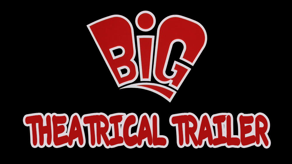 BIG- Theatrical trailer. Released June 3, 1988. Caped Wonder Stuns City!