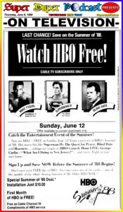 SUPERMAN IV- June 9, 1988. Caped Wonder Stuns City!